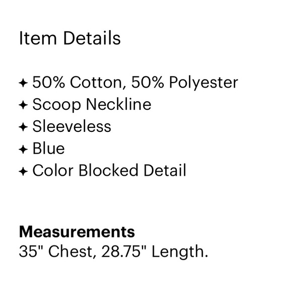 Chaser Ciao Tank in Snorkel Blue - Size S - Picture 4 of 4